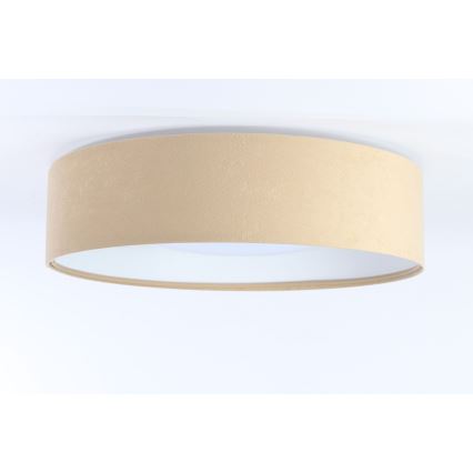 Plafoniera LED dimmerabile SMART GALAXY LED/24W/230V d. 45 cm 2700-6500K Wi-Fi Tuya beige/bianco + telecomando