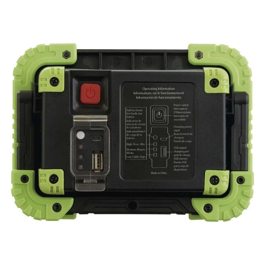 LED COB Ricaricabile per riflettore LED/3,7V 3000 mAh IP44