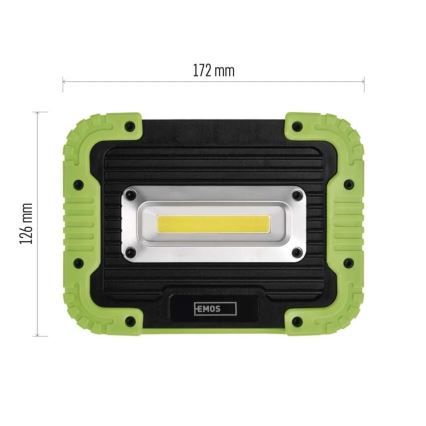LED COB Ricaricabile per riflettore LED/3,7V 3000 mAh IP44
