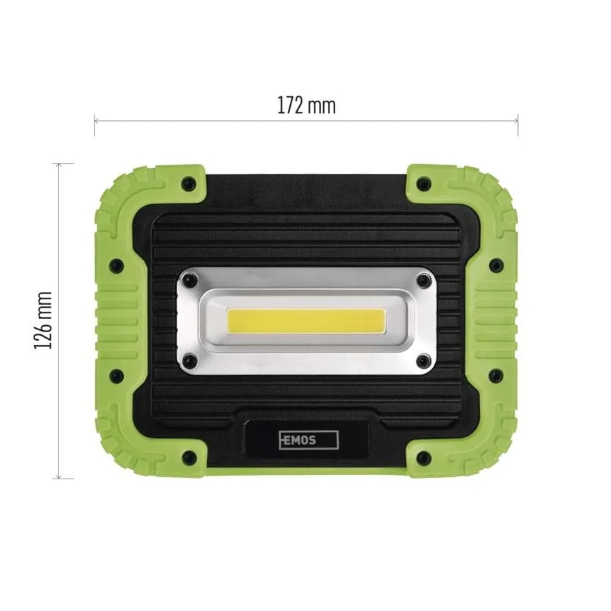 LED COB Ricaricabile per riflettore LED/3,7V 3000 mAh IP44
