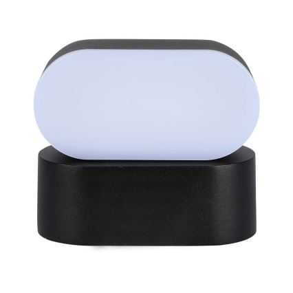 LED da esterno flessibile Applique LED/5W/230V 3000K IP65 nero