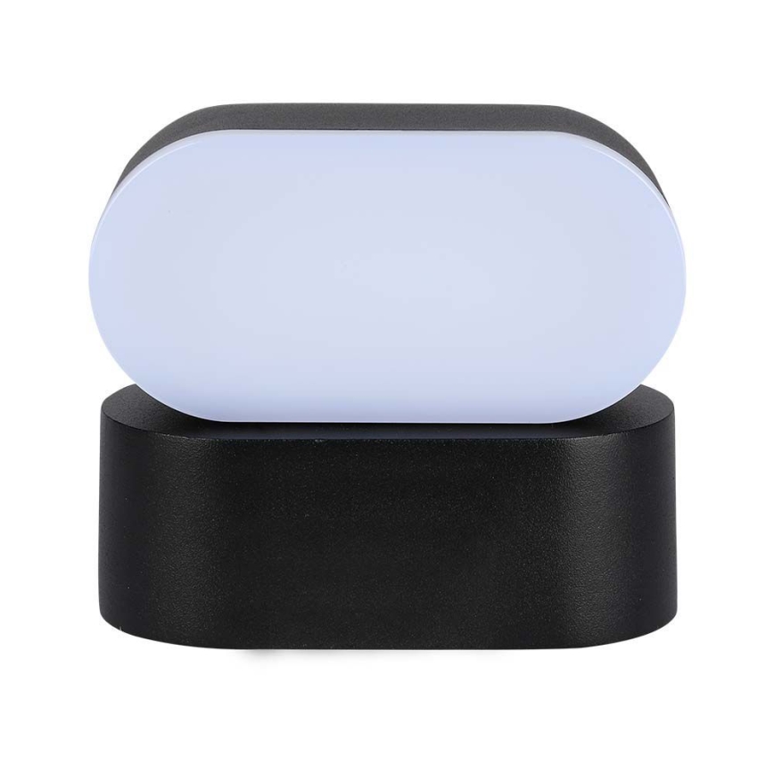 LED da esterno flessibile Applique LED/5W/230V 3000K IP65 nero