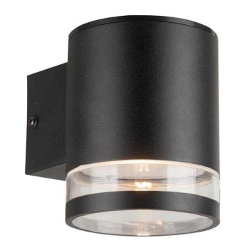 LED da esterno solare Applique con sensore LED/1W/3,7V 3000K IP54 nero