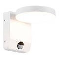 LED da esterno wall flexible chiaro con sensore LED/17W/230V IP65 3000K bianco