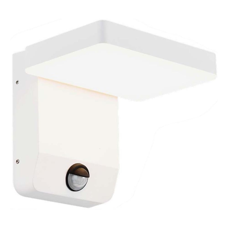 LED da esterno wall flexible chiaro con sensore LED/17W/230V IP65 4000K bianco