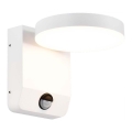 LED da esterno wall flexible chiaro con sensore LED/17W/230V IP65 4000K bianco