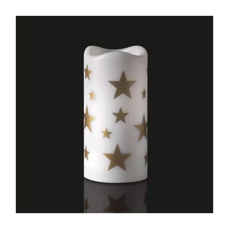 LED Decorativa proiettore LED/3xAAA stelle bianco caldo