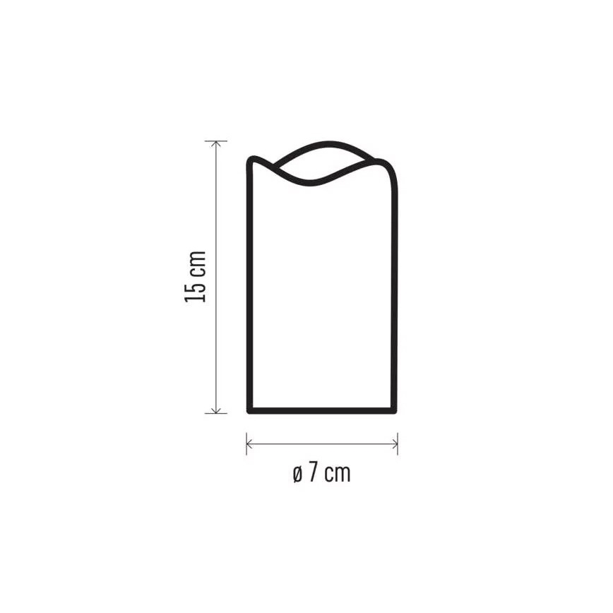 LED Decorativa proiettore LED/3xAAA stelle bianco caldo