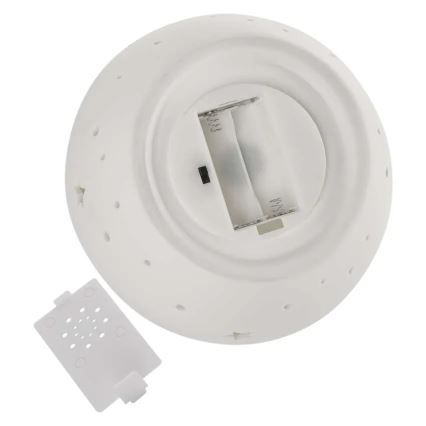 LED decorazione natalizia LED/0,4W/2xAA angelo in ceramica
