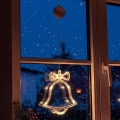 LED Decorazione natalizia LED/3xAAA/bianco caldo campanella