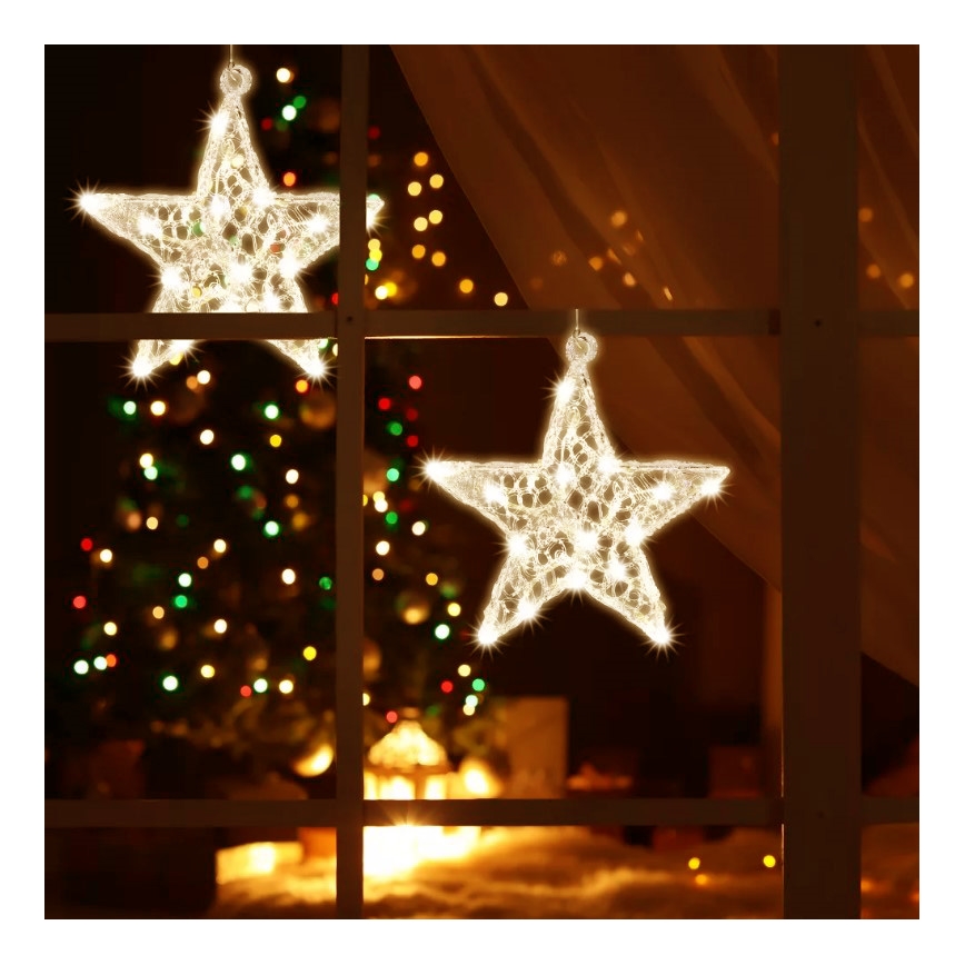 LED Decorazione per finestre 20xLED/2xAA