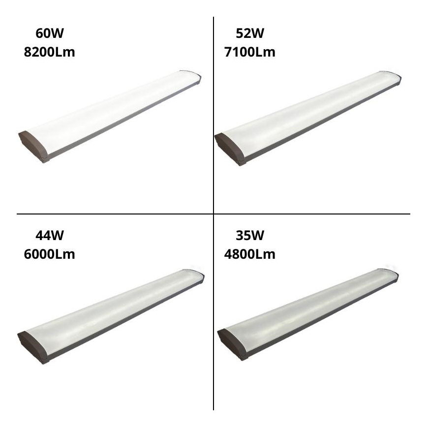 LED Dimmerabile fluorescente chiaro LED/35W/44W/52W/60W/230V 4000K 120 cm
