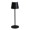 LED Dimmerabile lampada da tavolo ricaricabile per esterni LED/4W/4000 mAh 3000/4000/5500K IP44 nera