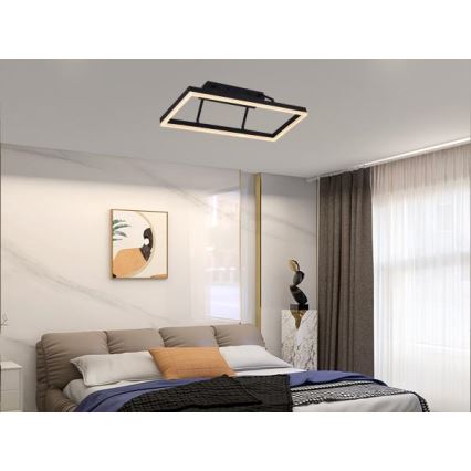 LED dimmerabile lampadario a montaggio superficiale LED/40W/230V 3000-6500K + telecomando
