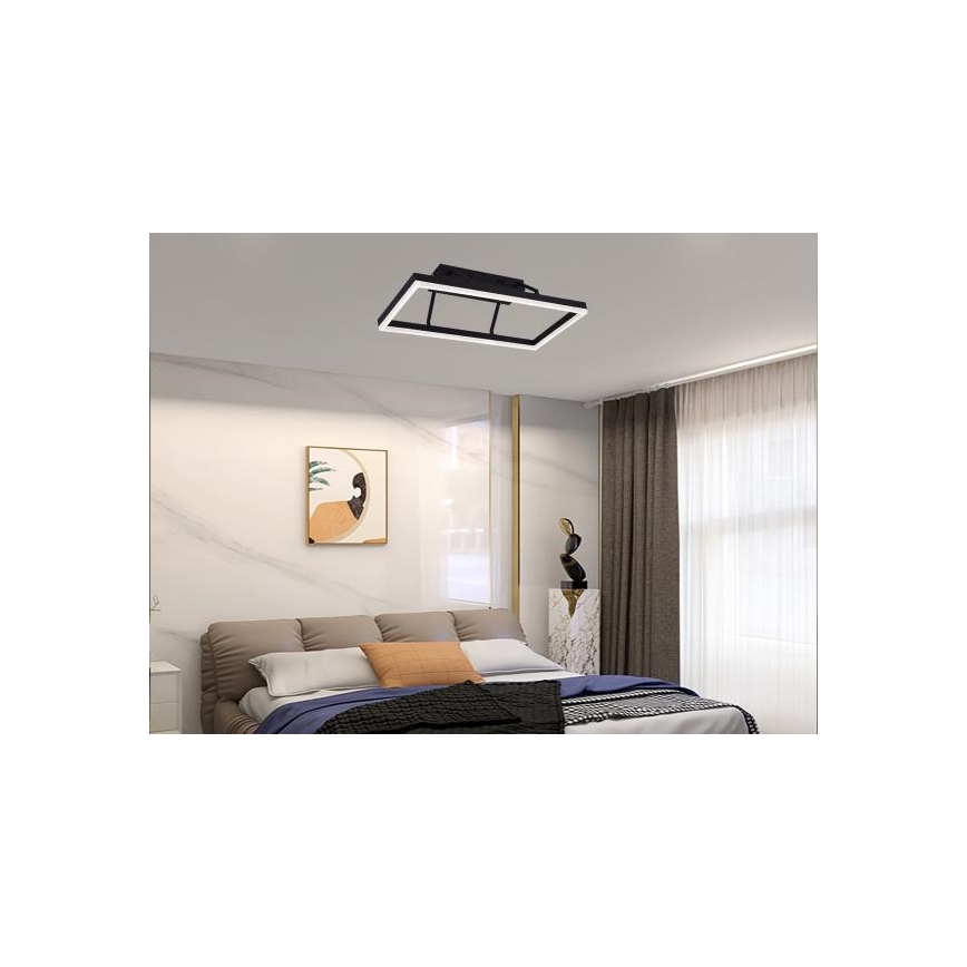 LED dimmerabile lampadario a montaggio superficiale LED/40W/230V 3000-6500K + telecomando
