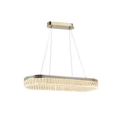 Lampadario in cristallo dimmerabile a LED su cavo THALIA LED/50W/230V 3000-6000K + telecomando
