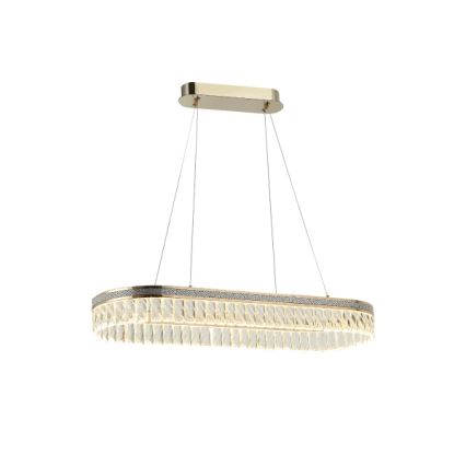 Lampadario in cristallo dimmerabile a LED su cavo THALIA LED/50W/230V 3000-6000K + telecomando