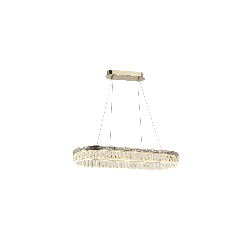 Lampadario in cristallo dimmerabile a LED su cavo THALIA LED/50W/230V 3000-6000K + telecomando