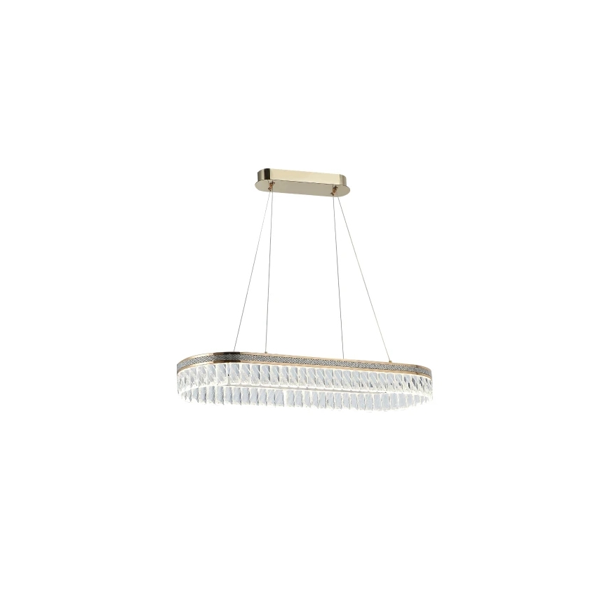 Lampadario in cristallo dimmerabile a LED su cavo THALIA LED/50W/230V 3000-6000K + telecomando