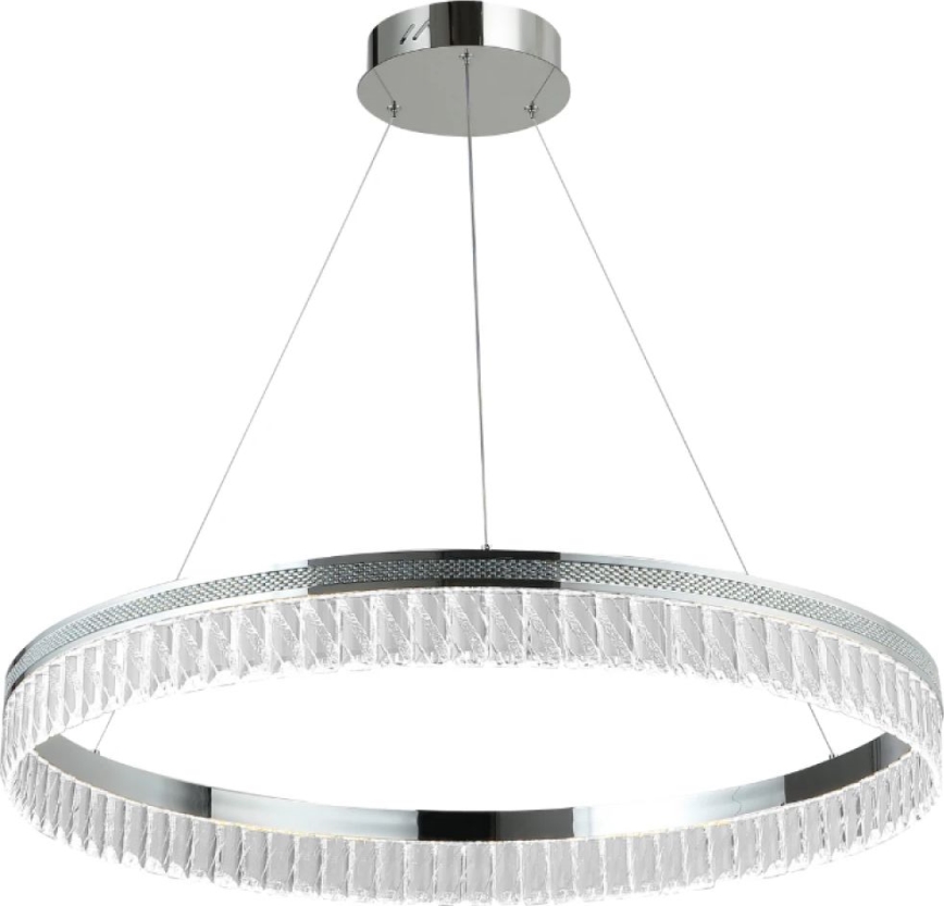 LED dimmerabile lampadario in cristallo su cavo THALIA LED/55W/230V 3000-6000K diam. 80 cm + telecomando