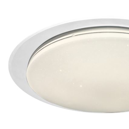 Plafoniera LED dimmerabile SONIC LED/24W/230V 3000-6000K Ø 40 cm bianca + telecomando