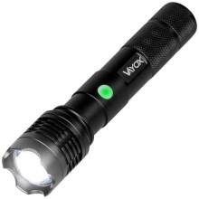 LED Dimmerabile rechargeable flashlight LED/10W/5V IPX4 800 lm 4 h 1200 mAh