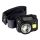 LED Dimmerabile ricaricabile lampada da testa con sensore e luce rossa LED/6W/5V/3xAAA IP44 500 lucente 1200 mAh
