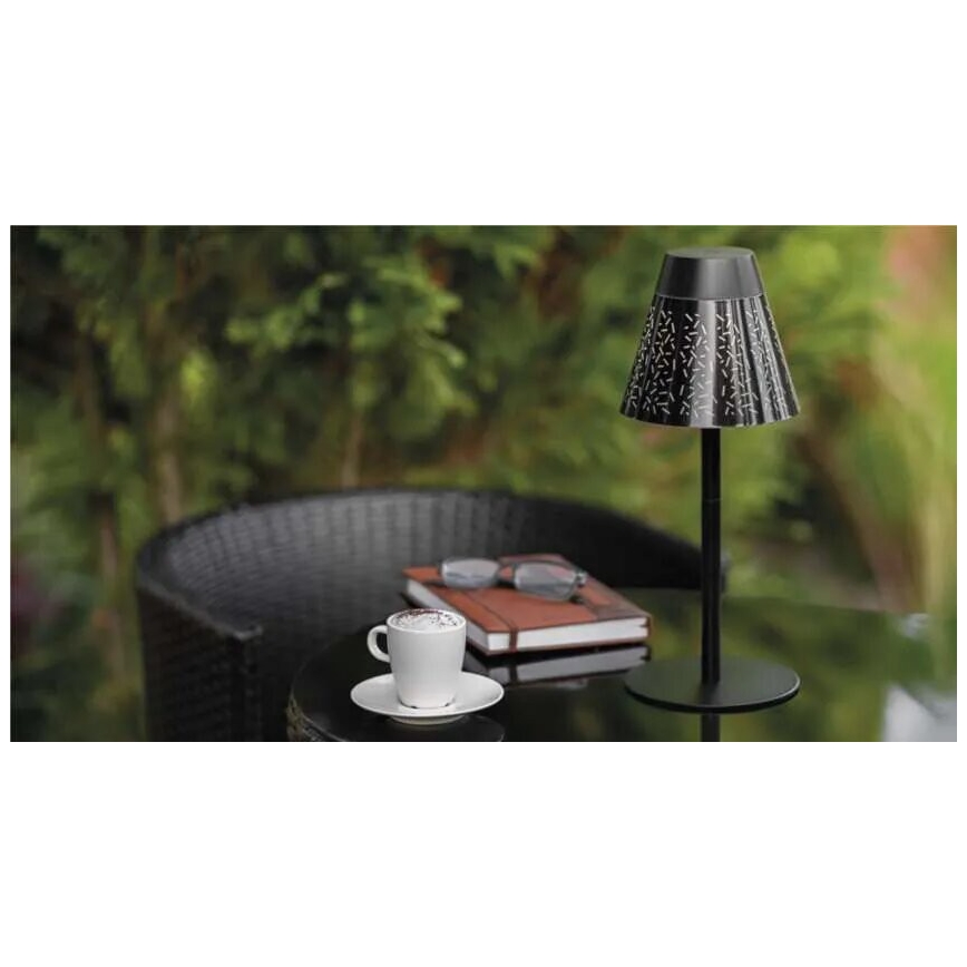 LED Dimmerabile ricaricabile per esterni lampada da tavolo LED/4,2W/5V 2200mAh IP44