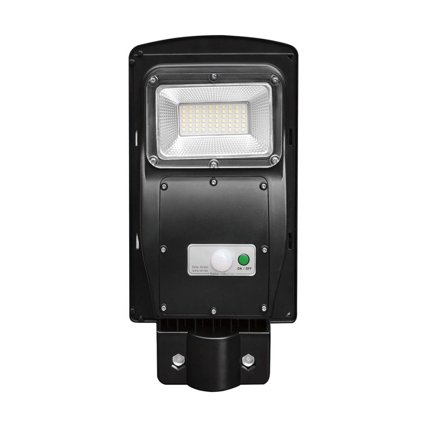 LED Lampione solare dimmerabile con sensore di movimento e crepuscolare LED/6W/3,2V 6000K IP65 5000 mAh nero + telecomando