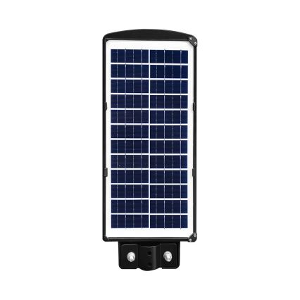 LED Lampione solare dimmerabile con sensore di movimento e crepuscolare LED/8W/3,2V 6000K IP65 9000 mAh nero + telecomando