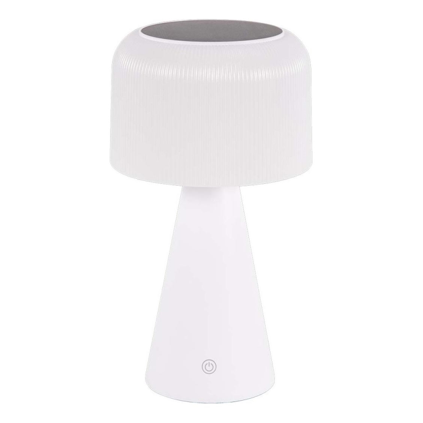 LED Dimmerabile solare touch lampada da tavolo LIMA LED/3,7V 1800 mAh 3000/4000/5000K IP44 bianco