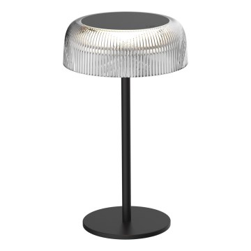 LED Dimmerabile touch per esterni lampada da tavolo TRYPOLIS LED/2W/5V USB 1800 mAh IP44 nero
