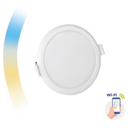 LED Faretto da incasso dimmerabile ALGINE LED/6W/230V Wi-Fi Tuya tondo