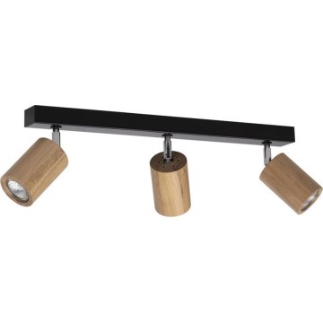 LED faretto da soffitto MATTI 3xGU10/5W/230V rovere