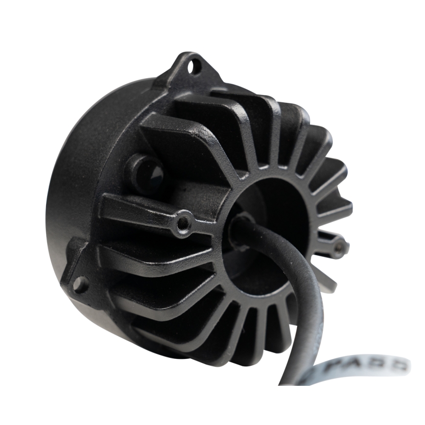 LED Faretto del trattore BLACK LED/20W/10-30V IP69 5700K arrotondato