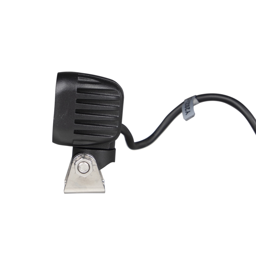 LED Faretto per macchina BLACK LED/10W/10-30V IP69 5700K quadrato