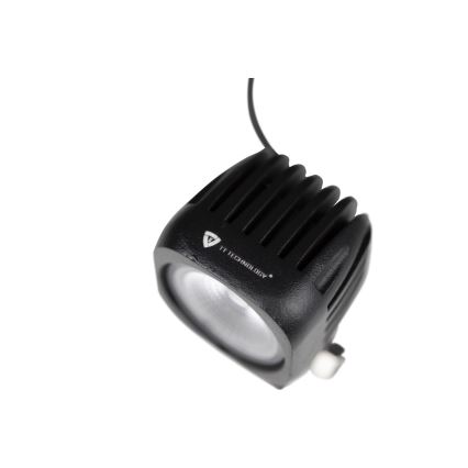 LED Faretto per macchina BLACK LED/10W/10-30V IP69 5700K quadrato