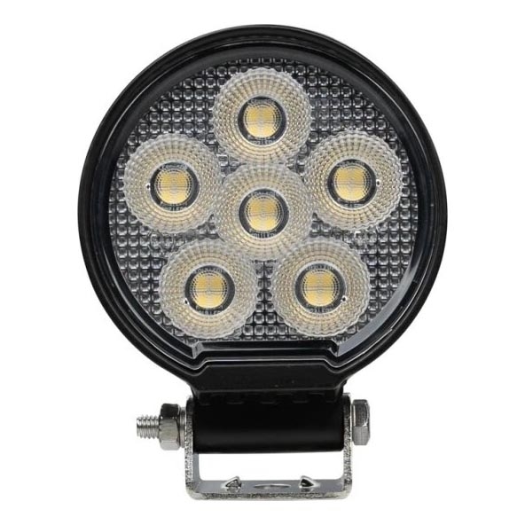 LED Faretto per macchina BLACK LED/24W/10-30V IP69 5700K arrotondato