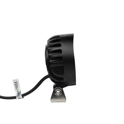 LED Faretto per macchina BLACK LED/24W/10-30V IP69 5700K arrotondato