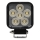 LED Faretto per macchina BLACK LED/24W/10-30V IP69 5700K quadrato