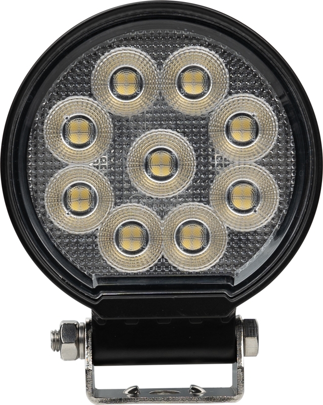 LED Faretto per macchina BLACK LED/36W/10-30V IP69 5700K arrotondato