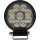 LED Faretto per macchina BLACK LED/36W/10-30V IP69 5700K arrotondato