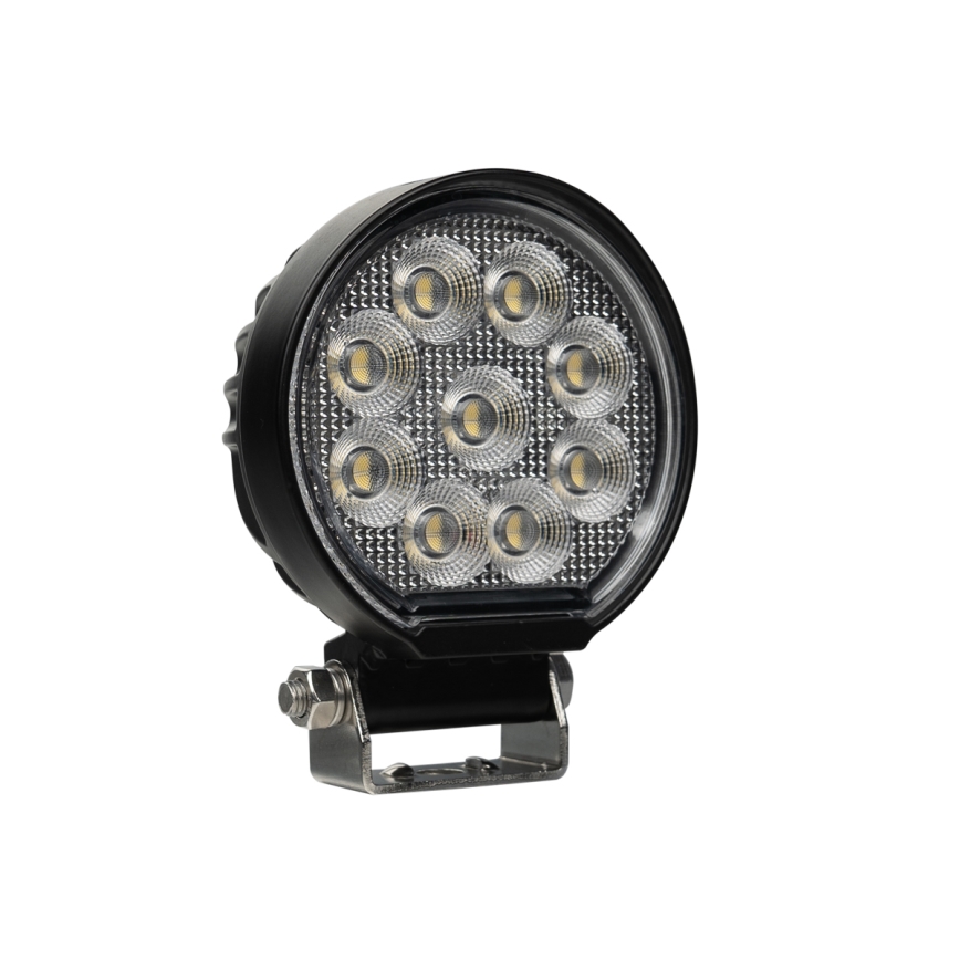 LED Faretto per macchina BLACK LED/36W/10-30V IP69 5700K arrotondato