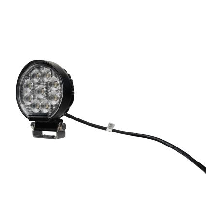 LED Faretto per macchina BLACK LED/36W/10-30V IP69 5700K arrotondato