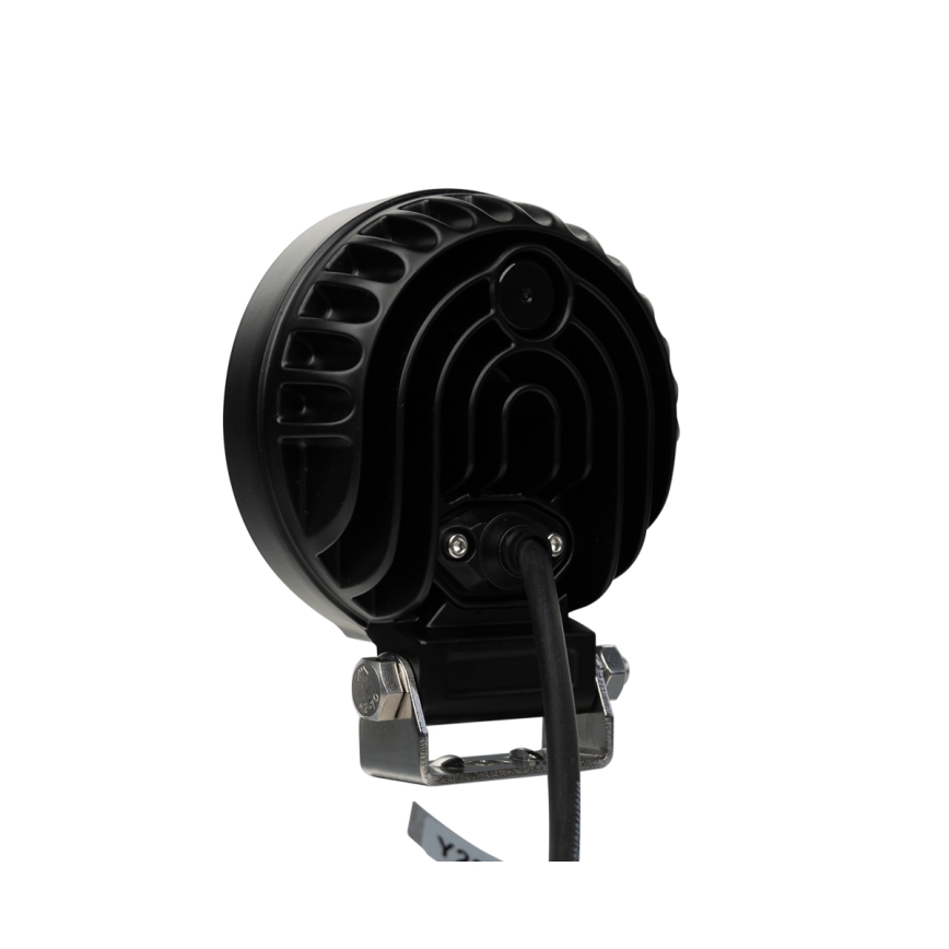 LED Faretto per macchina BLACK LED/36W/10-30V IP69 5700K arrotondato