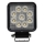 LED Faretto per macchina BLACK LED/36W/10-30V IP69 5700K quadrato