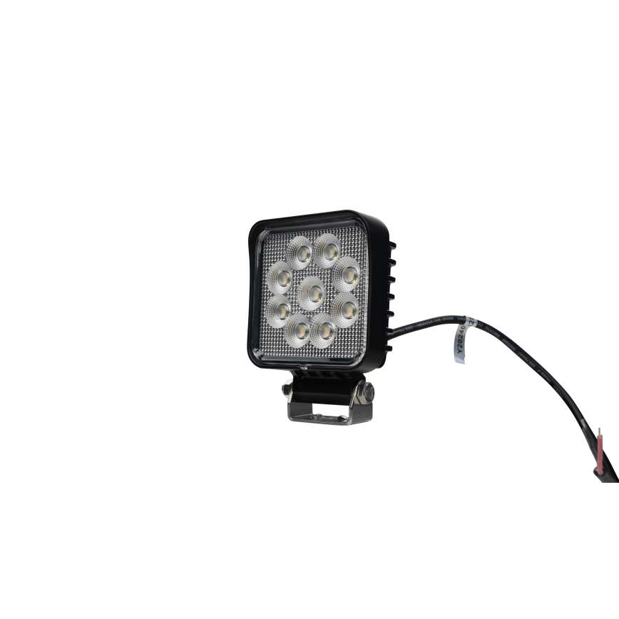 LED Faretto per macchina BLACK LED/36W/10-30V IP69 5700K quadrato