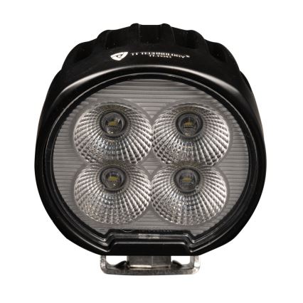 LED Faretto per macchina BLACK LED/40W/10-30V IP69 5700K arrotondato