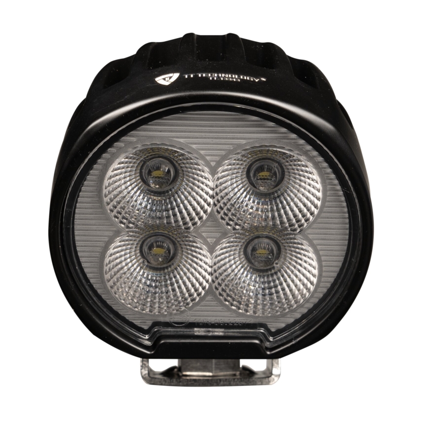 LED Faretto per macchina BLACK LED/40W/10-30V IP69 5700K arrotondato