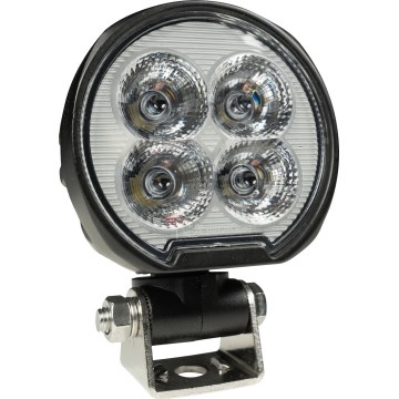 LED Faretto per macchina BLACK LED/40W/10-30V IP69 5700K arrotondato